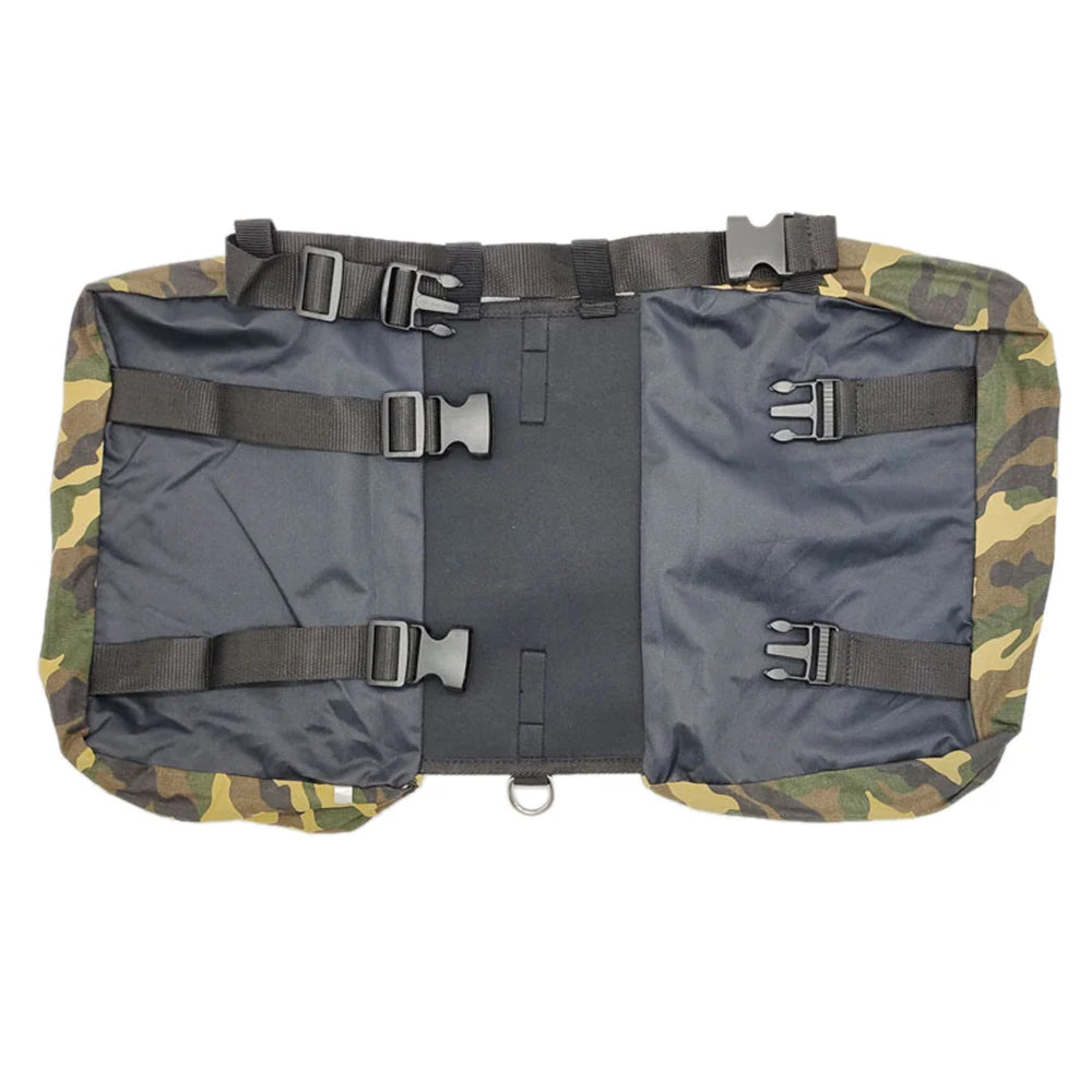 Waterproof Camouflage Pet Backpack Adjustable Dog Saddle Bag For Medium Large Dog Hiking Travel Outdoor Pet Accessories