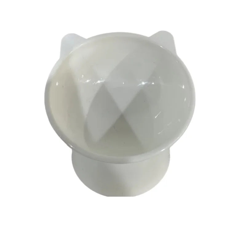 N Hot Cat Bowl High Foot Dog Bowl 45°Neck Protector Cat Pet Food Water Bowl Pet Feeding Cup Pet Feeder Bow