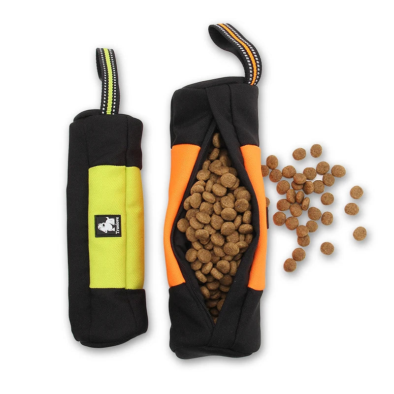 Truelove Dog Accessories Potable Zipper Pet Food Container Reflective Durable Travel Treat Pet Dog Training Pouch Bag TLT1951