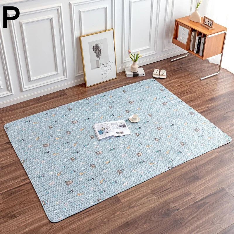 Rabbit Floor Mat Sofa Cushion Training Pad Cage Mat Sleeping Blanket Fence Pad Washable Diaper Bedding Pee Pad Pet Supplies