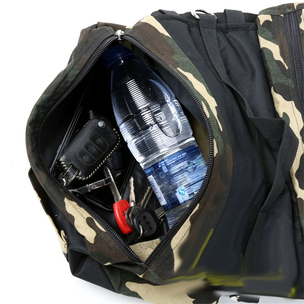 Waterproof Camouflage Pet Backpack Adjustable Dog Saddle Bag For Medium Large Dog Hiking Travel Outdoor Pet Accessories
