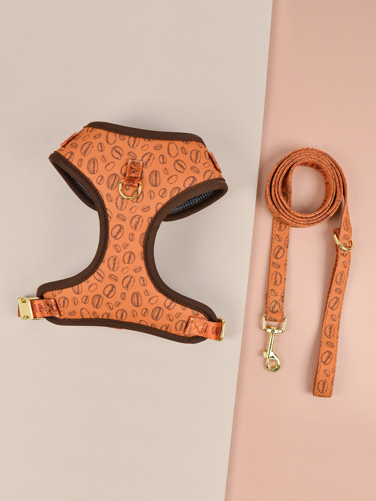 Cute Design Adjustable Luxury Designer Pet Harness &1 Pcs Color Matching Pet Dog Leashes