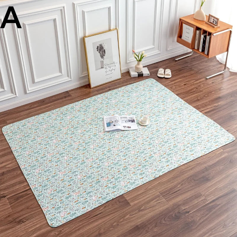 Rabbit Floor Mat Sofa Cushion Training Pad Cage Mat Sleeping Blanket Fence Pad Washable Diaper Bedding Pee Pad Pet Supplies