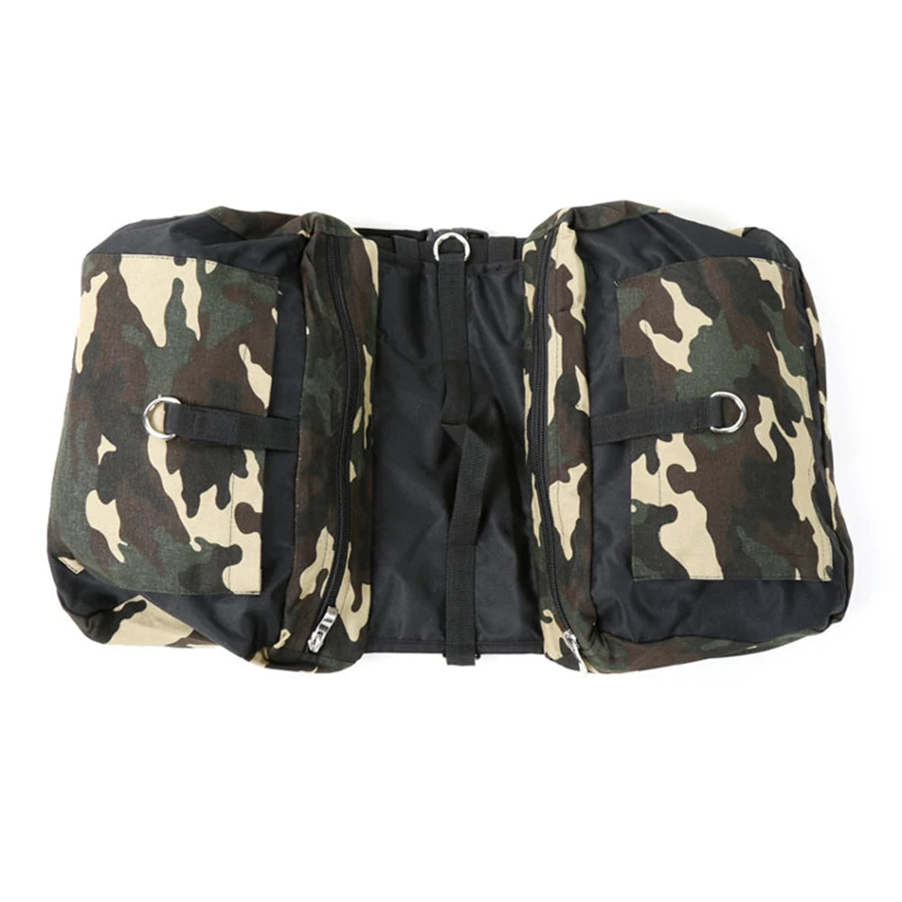 Waterproof Camouflage Pet Backpack Adjustable Dog Saddle Bag For Medium Large Dog Hiking Travel Outdoor Pet Accessories