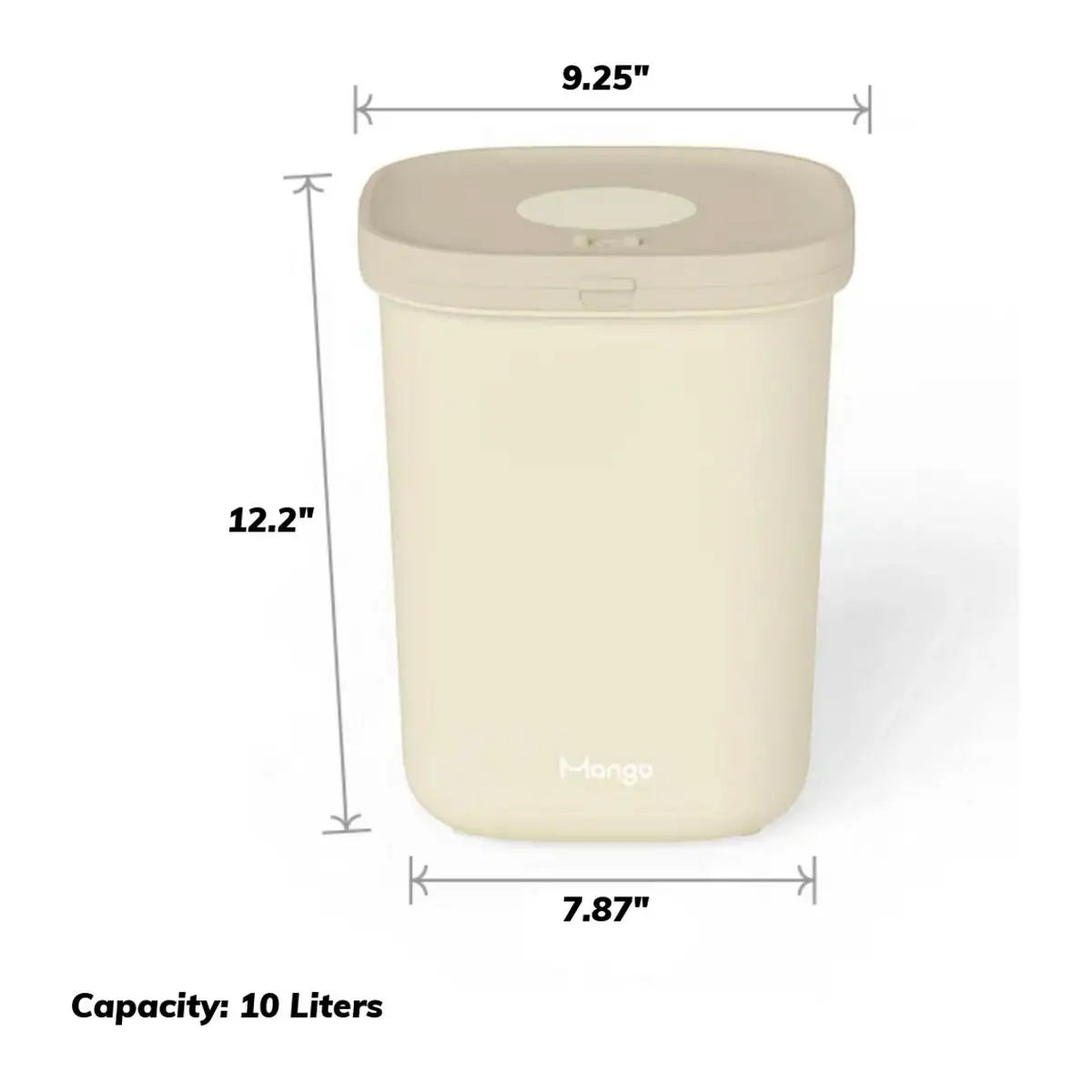 Airtight Pet Food Container Large Capacity Dog Cat Dry Food Storage Box Moisture-Proof Sealed Dispenser with Measuring Cup Pour Spout Portable Clear Plastic Bin for Puppy Kitten Pet Supplies